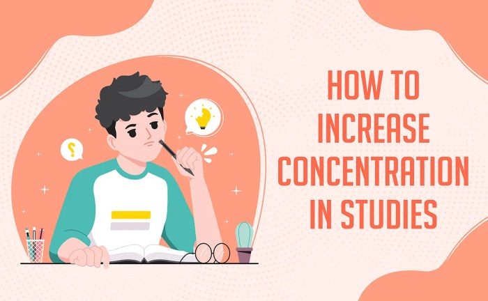 Solusi sehat untuk meningkatkan konsentrasi